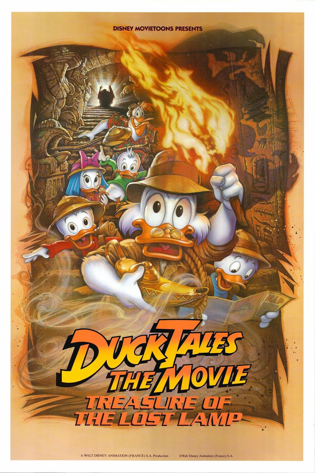 DuckTales: The Movie - Treasure of the Lost Lamp movie poster
